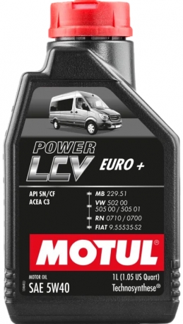 Motul Power LCV Euro+ 5W-40