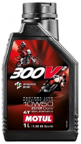 Motul 4T 300V² FL Road/Off Road 10W-50