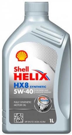 Shell Helix HX8 Synthetic 5W-40