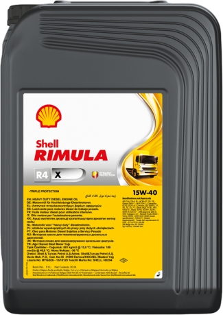 Shell Rimula R4 X 15W-40 CI-4