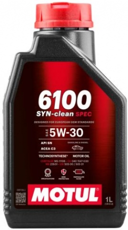 Motul 6100 SYN-clean Spec SAE 5W-30