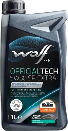 Wolf OfficialTech 5W30 C3 SP Extra