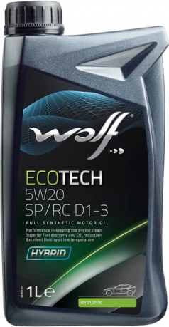 Wolf Ecotech 5W20 SP/RC D1-3