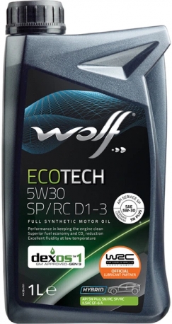 Wolf Ecotech 5W30 SP/RC D1-3