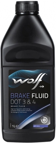 Wolf Brake Fluid DOT 3&4