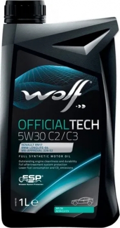 Wolf OfficialTech 5W30 C2/C3