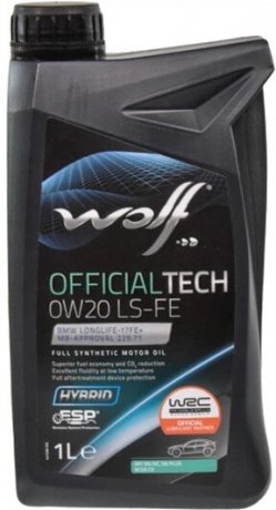 Wolf OfficialTech 0W20 LS-FE