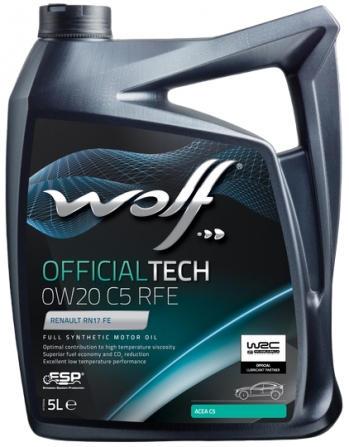 Wolf OfficialTech 0W20 C5 RFE