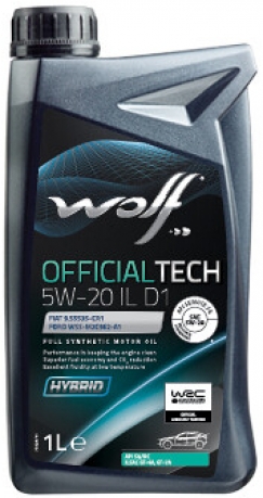 Wolf OfficialTech 5W-20 IL D1