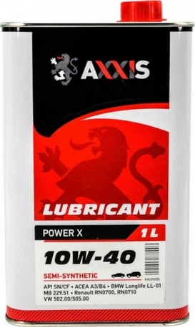 Axxis 10W-40 Power X