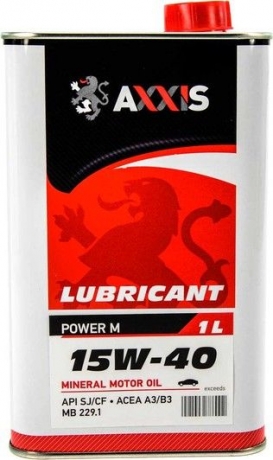 Axxis 15W-40 Power M