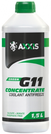 Axxis Antifreeze Green Concentrate G11 (-80°С)