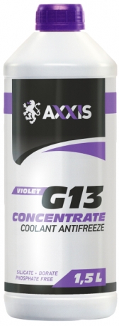 Axxis Antifreeze Violet Purple Concentrate G13 (-80°С)