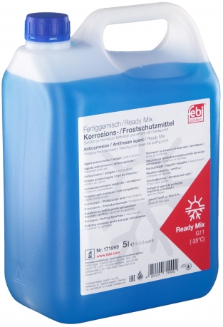 Febi Bilstein Antifreeze G11 Ready Mix −35°C (Blue)