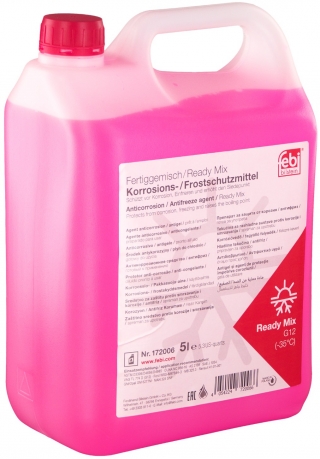 Febi Bilstein Antifreeze G12 Ready Mix −35°C (Red)