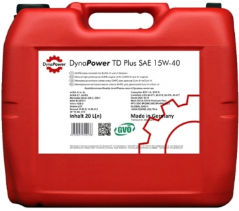 DynaPower TD Plus SAE 15W-40
