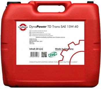 DynaPower TD Trans SAE 15W-40