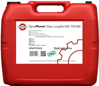 DynaPower Gear Longlife SAE 75W-80