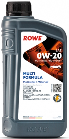 Rowe Hitec Multi Formula SAE 0W-20