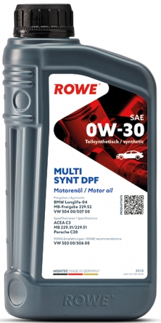 Rowe Hightec Multi Synt DPF SAE 0W-30