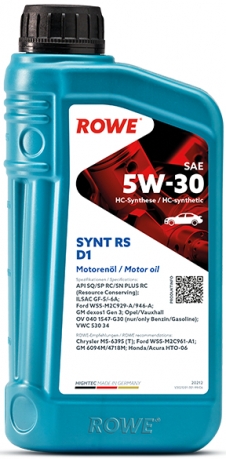 Rowe Hightec Synt RS D1 SAE 5W-30