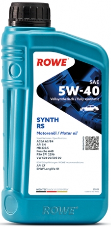 Rowe Hightec Synth RS SAE 5W-40