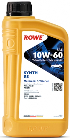 Rowe Hightec Synth RS SAE 10W-60