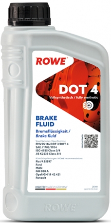 Rowe Hightec Brake Fluid DOT 4
