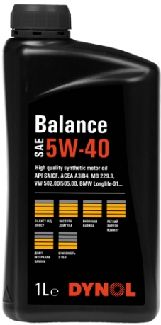 Dynol Balance 5W-40