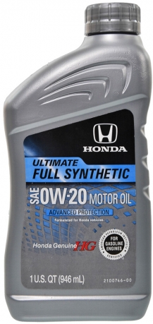 Honda Genuine Ultimate Full Synthetic 0W20 SP/GF-6