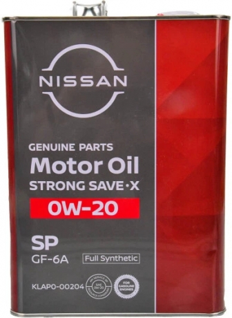 Nissan SP Strong Save X 0W20 (Japan)