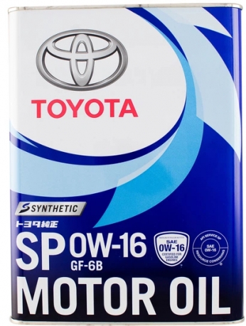 Toyota SP/GF-6B 0W16 (Japan)