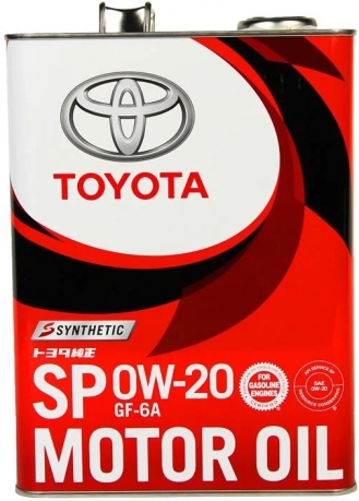 Toyota SP/GF-6A 0W20 (Japan)