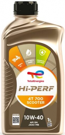 Total Hi-Perf 4T 700 Scooter 10W40