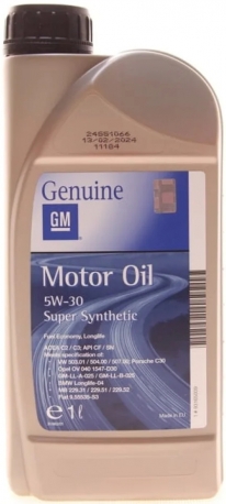 General Motors Super Synthetic 5W30