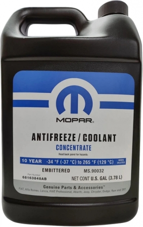 Mopar Antifreeze Concentrate 10 Year