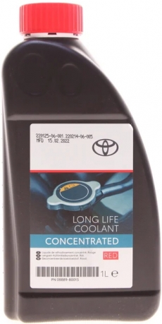 Toyota Long Life Cooland Concentrated Red G12