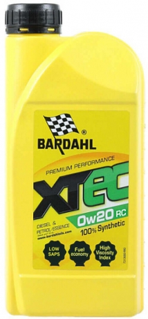 Bardahl XTEC 0W20 RC