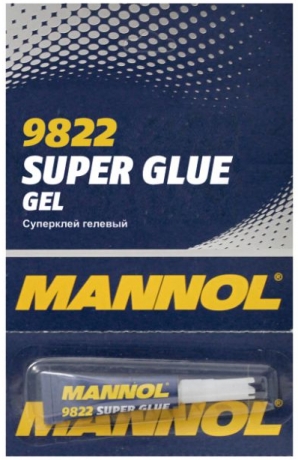 Mannol 9822 Gel Super Glue