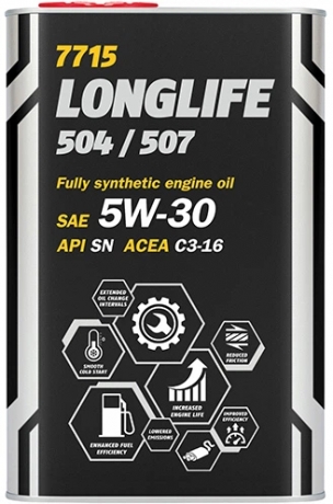Mannol Longlife 504/507 5W30 (metal)