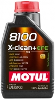 Motul 8100 X-clean+ EFE 0W-30