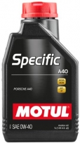 Motul Specific A40 SAE 0W-40