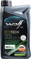 Wolf Ecotech 0W-20 SP/RC D1-3